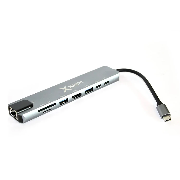 Hub Xkim A 2 2 Ethernet HDMI Sd Micro Sd