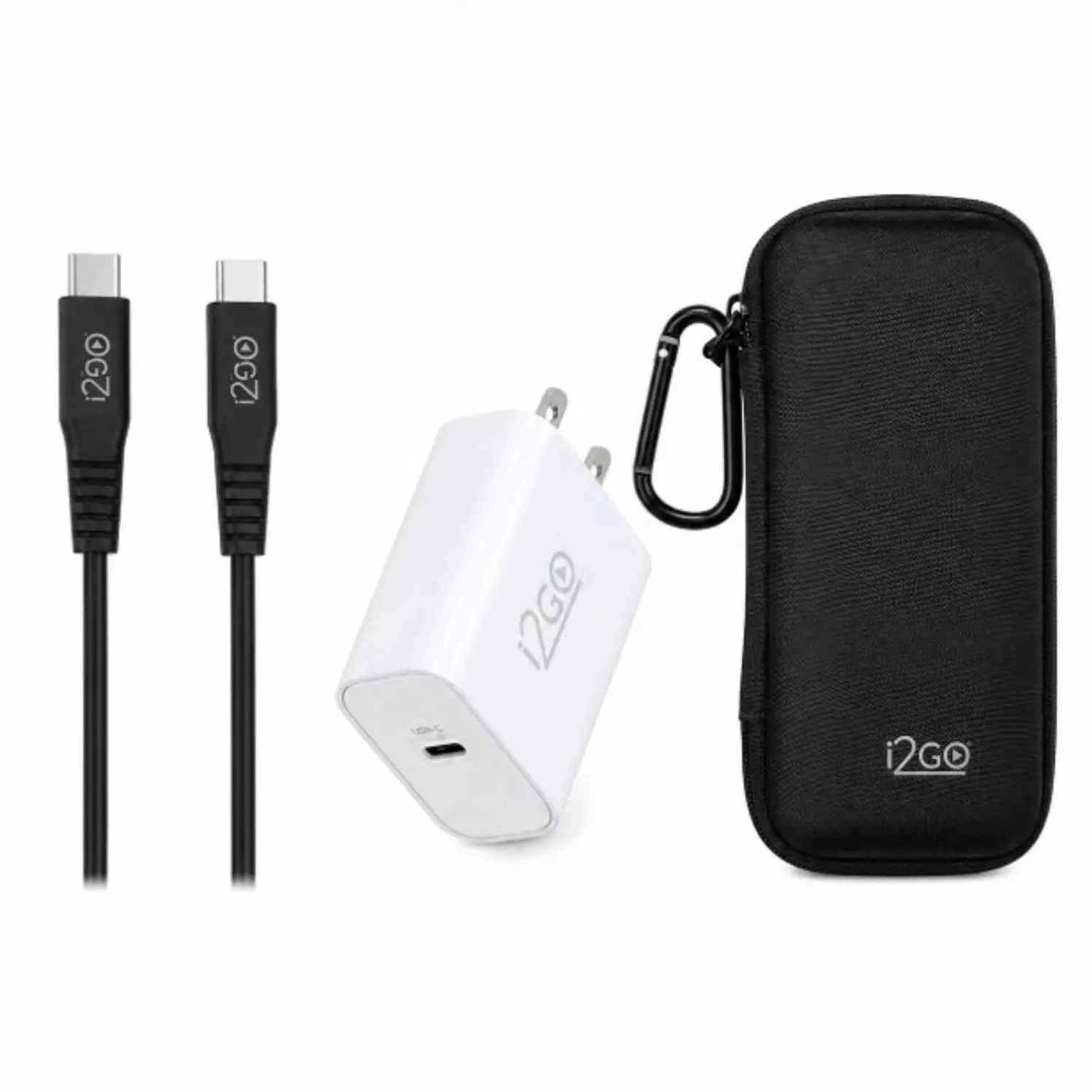 Kit I2Go Adaptador Cargador Pared 20W Más A 60W Más Estuche