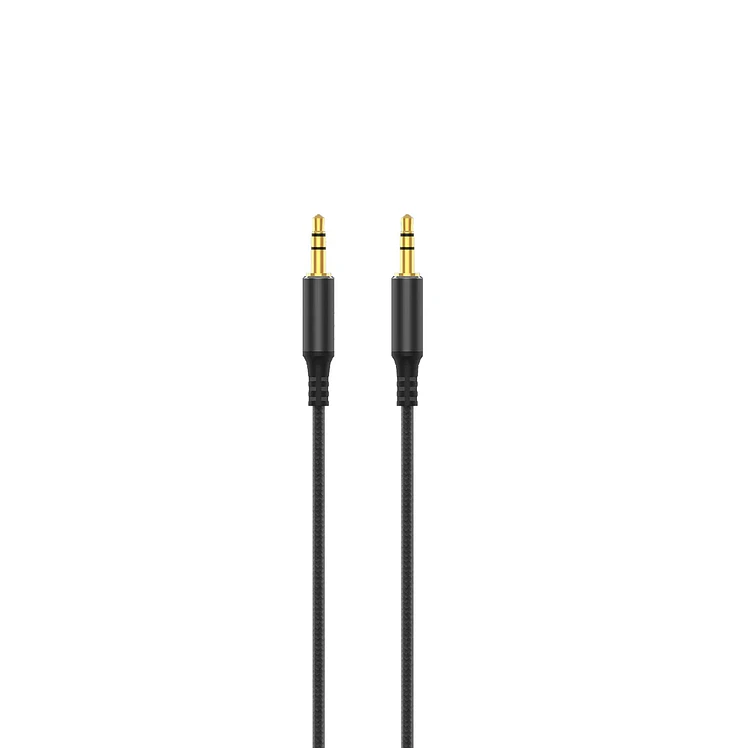 Cable Kalley Uno A Uno 3.5 Mm De 1.0 Metro Negro