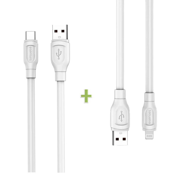 Set Esenses X 2 Cable USB 20 W 1.0 USB 20 W 1.0 Metro