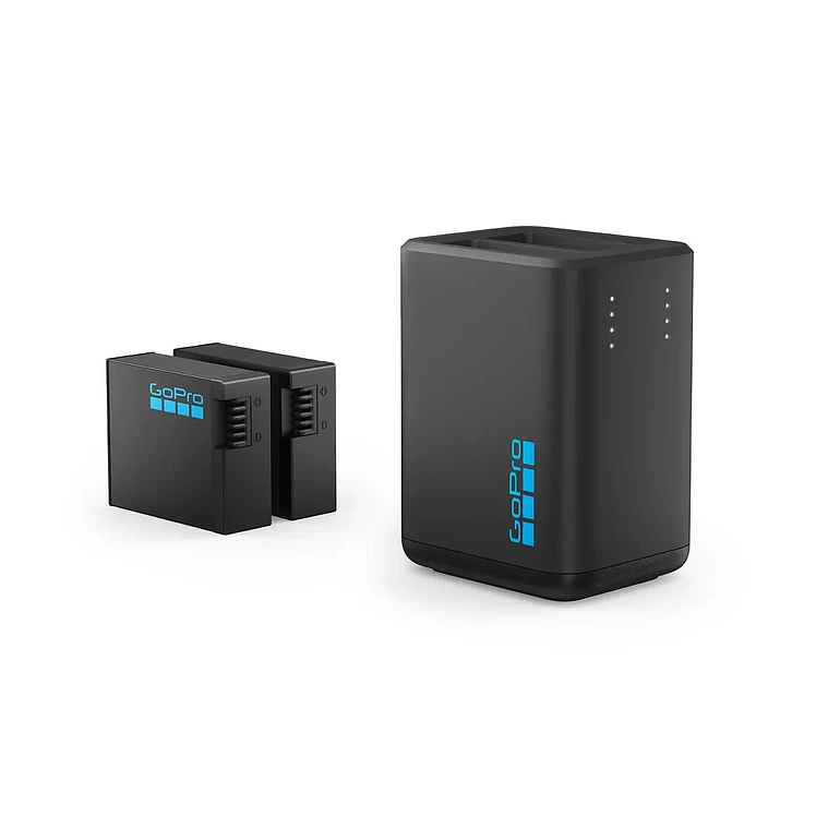 Cargador De Batería Y 2 Baterías Enduro Para Hero 13