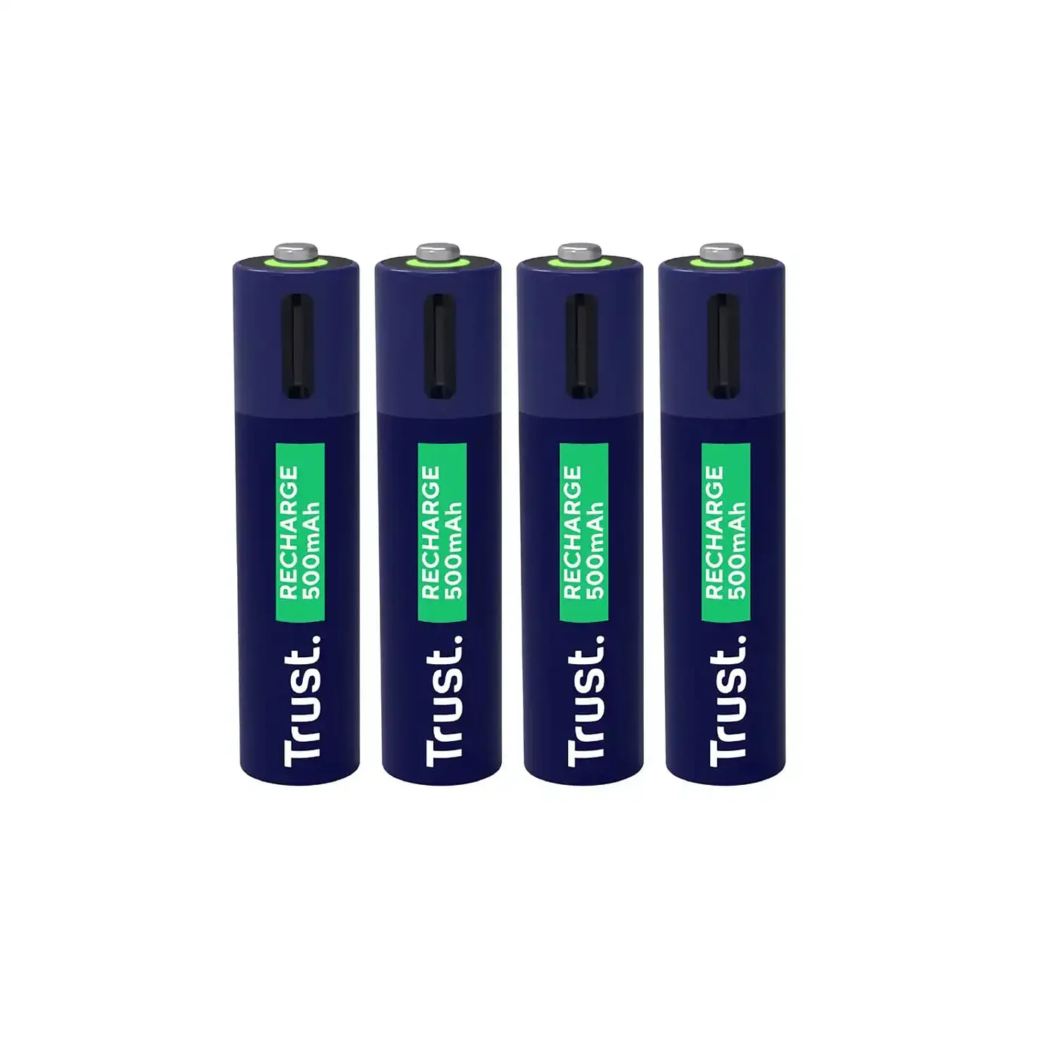 Pilas Recargables Aaa Tipo C Trust X 4 Unidades