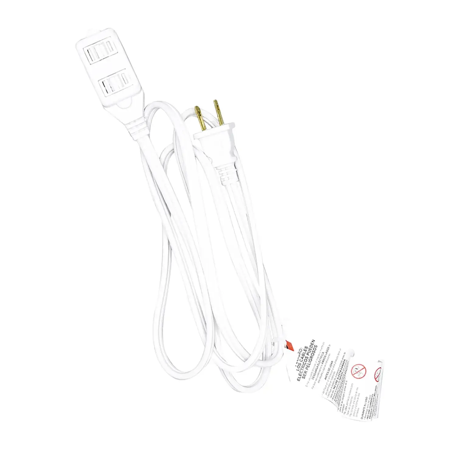 Extensión Eléctrica Polarizada Ferrenovo 1.5 14 3 Blanco