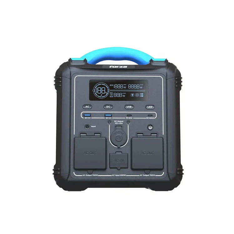 Generador Forza Energía Portátil Titan 700 W 1400 W 551Wh