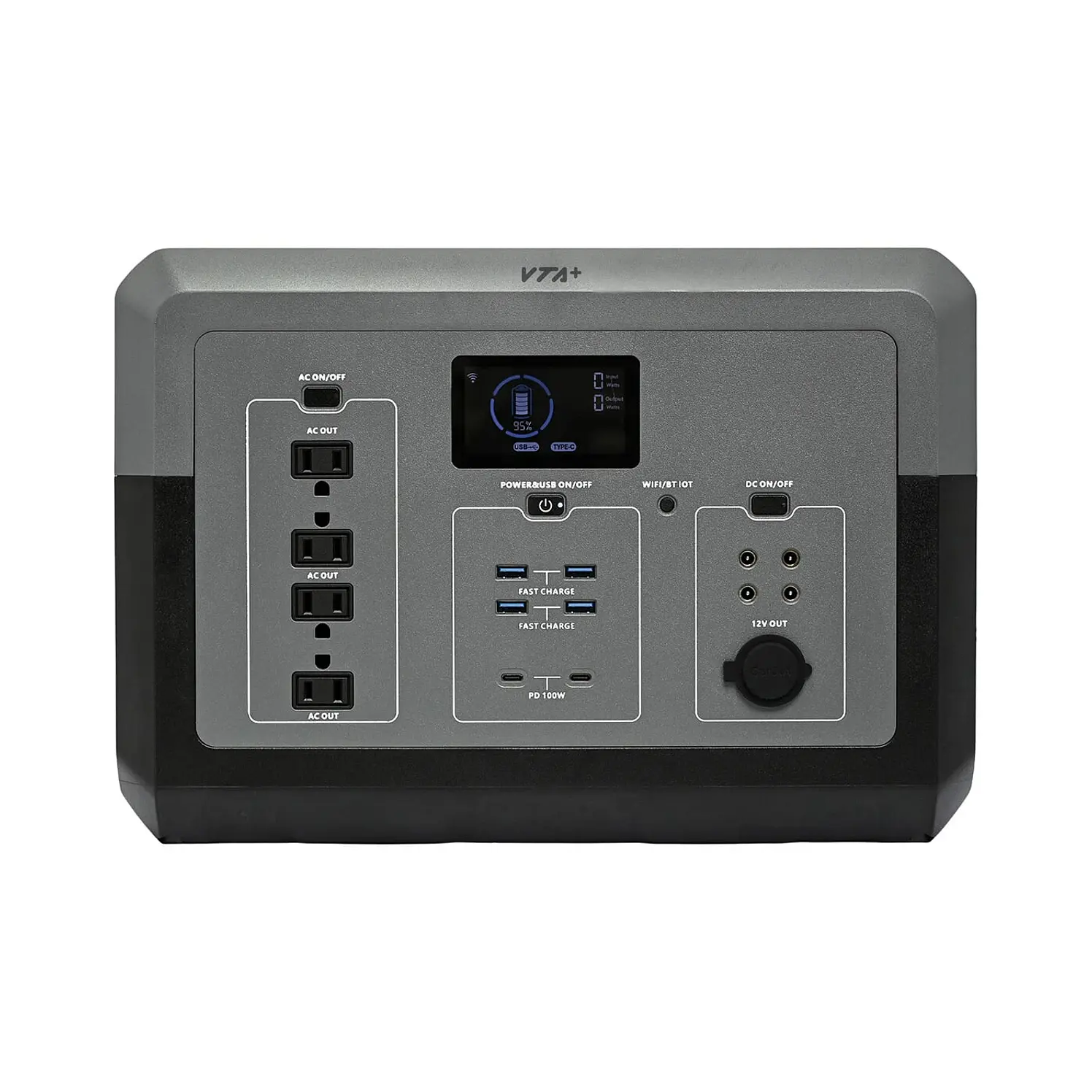 Gnerador De Energía Portátil Vtamás Apolo 1500 W