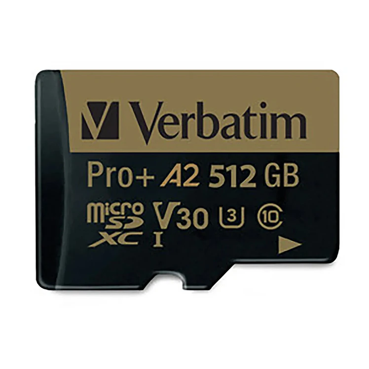 Memoria Micro Sd Verbatim 512 GB Más Adaptador Clase 10