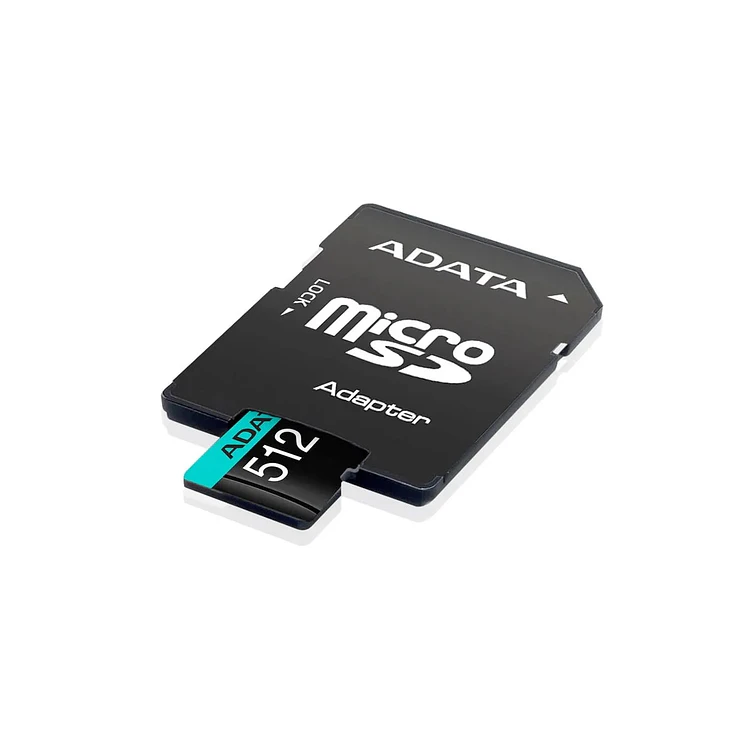 Memoria Micro Sd Adata 512 GB Más Adaptador Clase 10 V30 A2