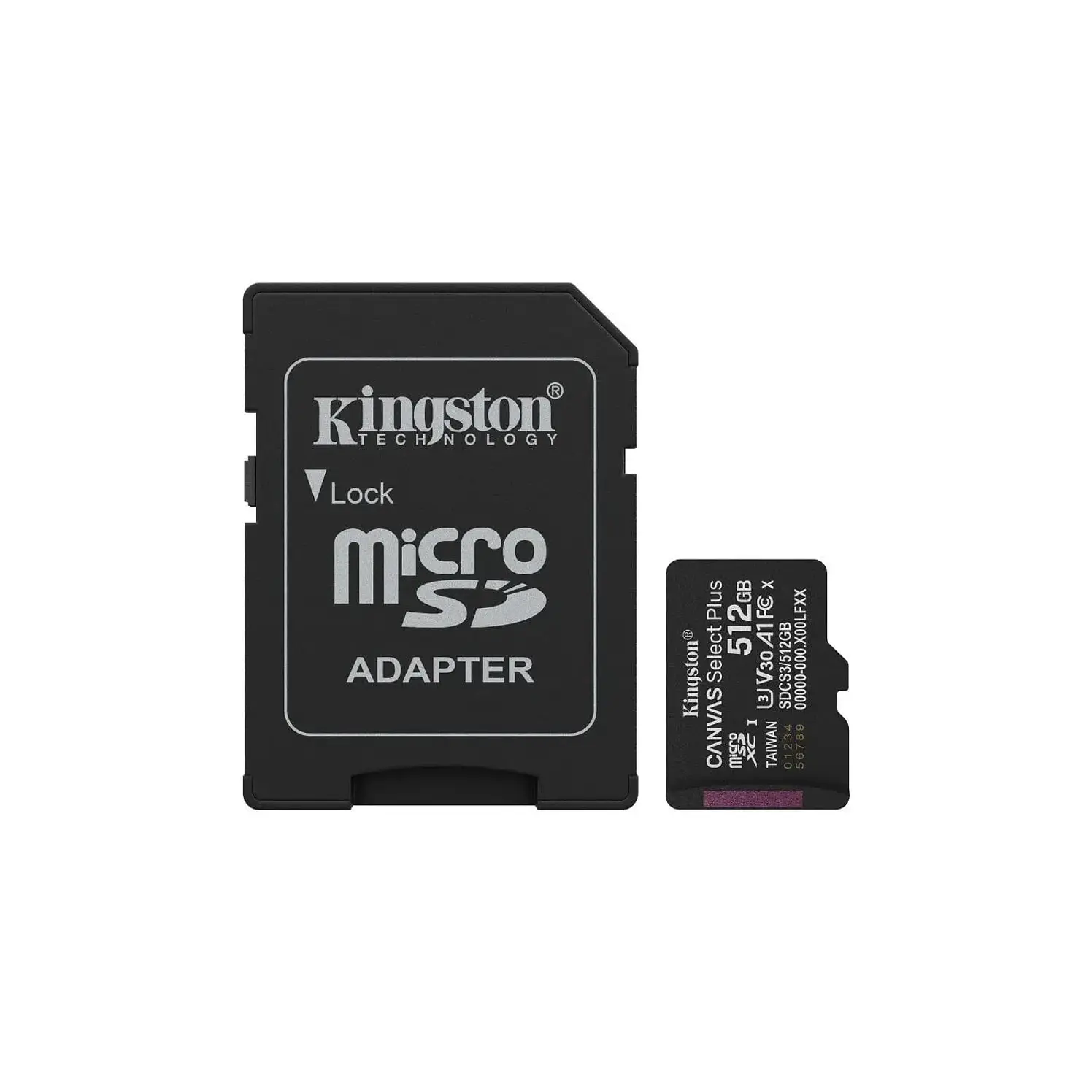 Memoria Micro Sd Kingston Canvas Select 512 GB Clase 10