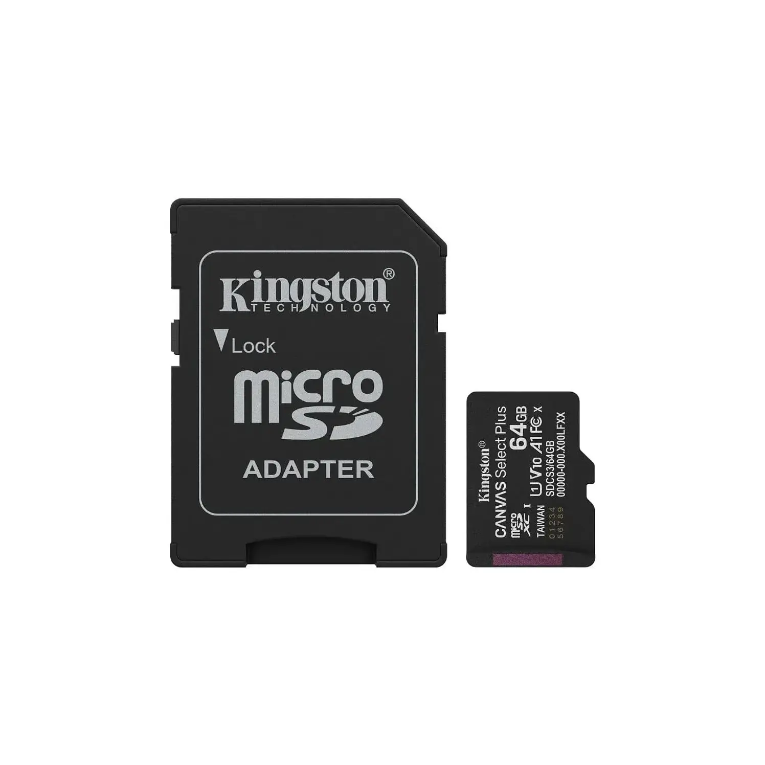 Memoria Micro Sd Kingston Canvas Select 64 GB Clase 10