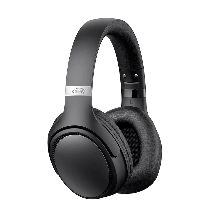 Audífonos Diadema Kalley Inalámbricos Bluetooth On Ear Negro