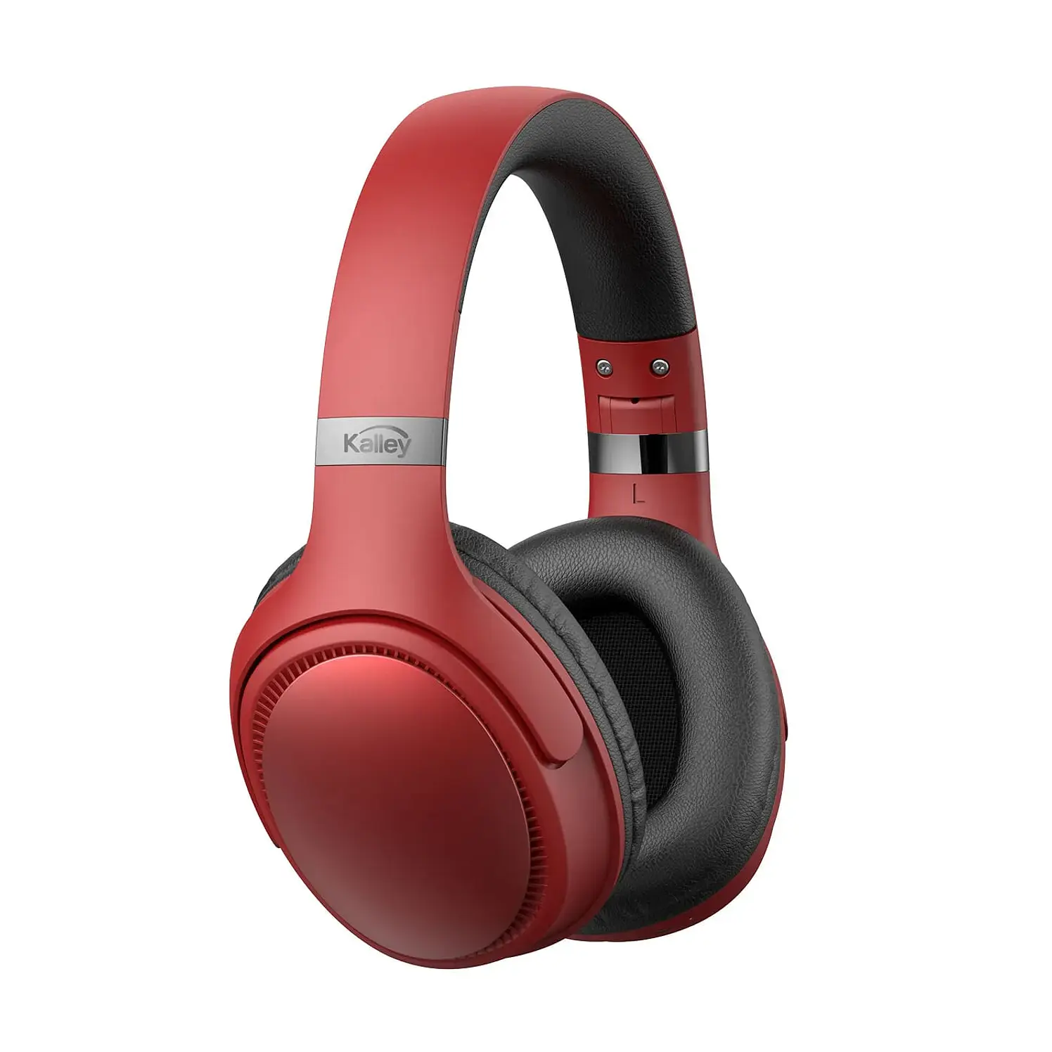 Audífonos Diadema Kalley Inalámbricos Bluetooth On Ear Rojo