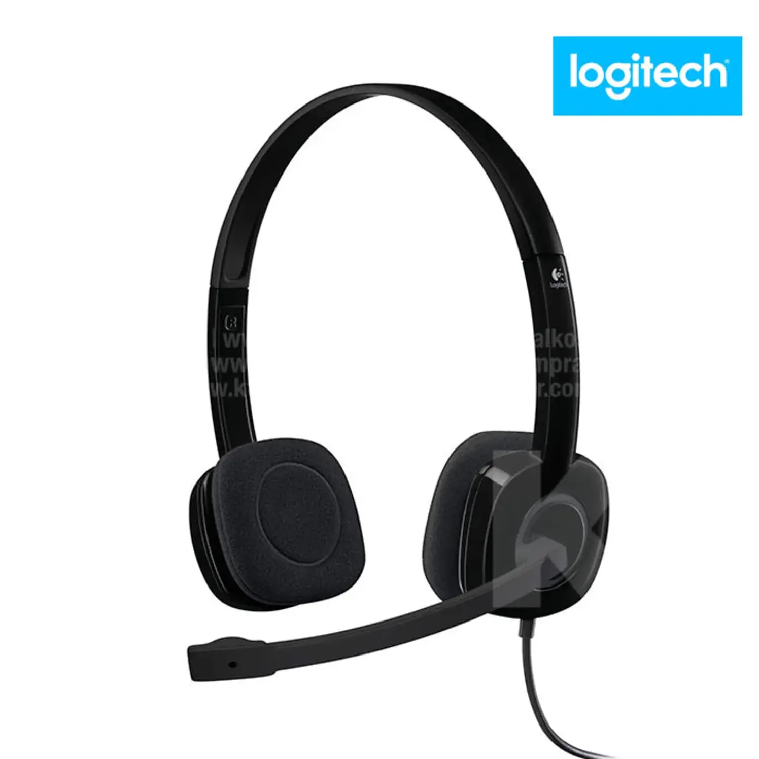 Audífonos Diadema Logitech H151 3.5 Mm Negro