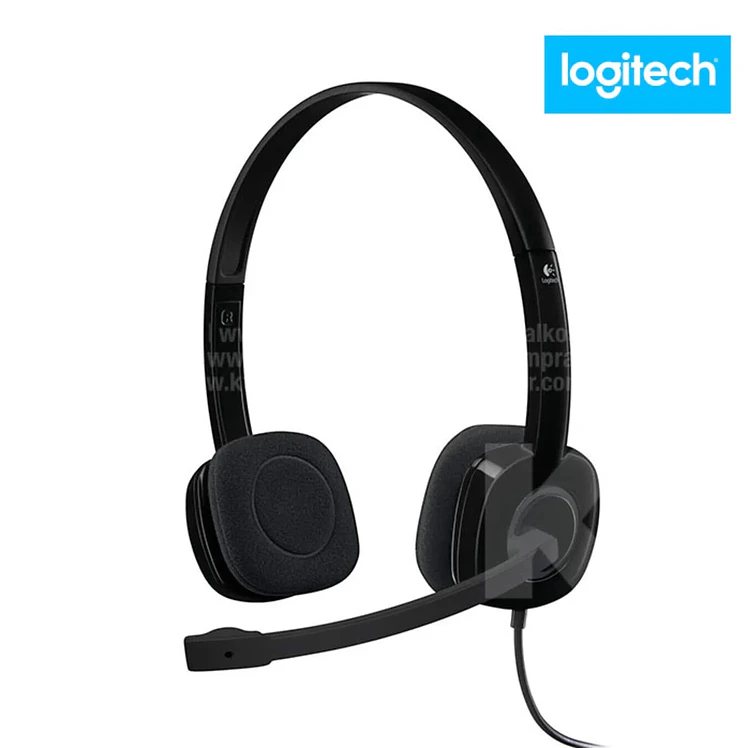 Audífonos Diadema Logitech H151 3.5 Mm Negro