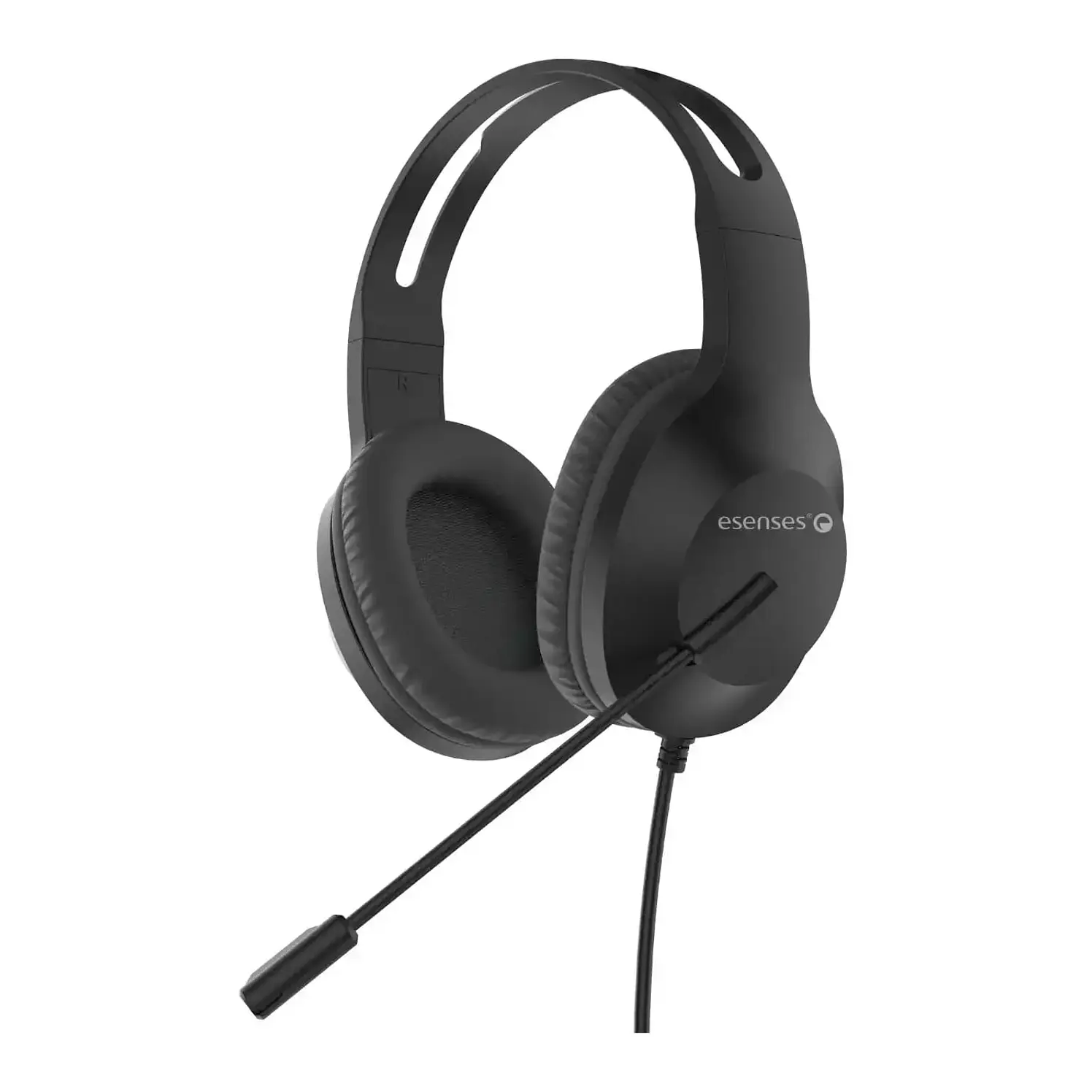 Audífonos Diadema Esenses Multimedia Conexión 3.5 Mm Negro