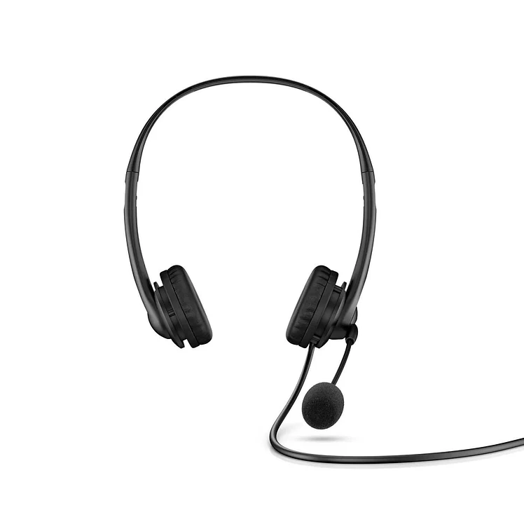 Audífonos Diadema HP Alámbricos On Ear USB G2 Negro