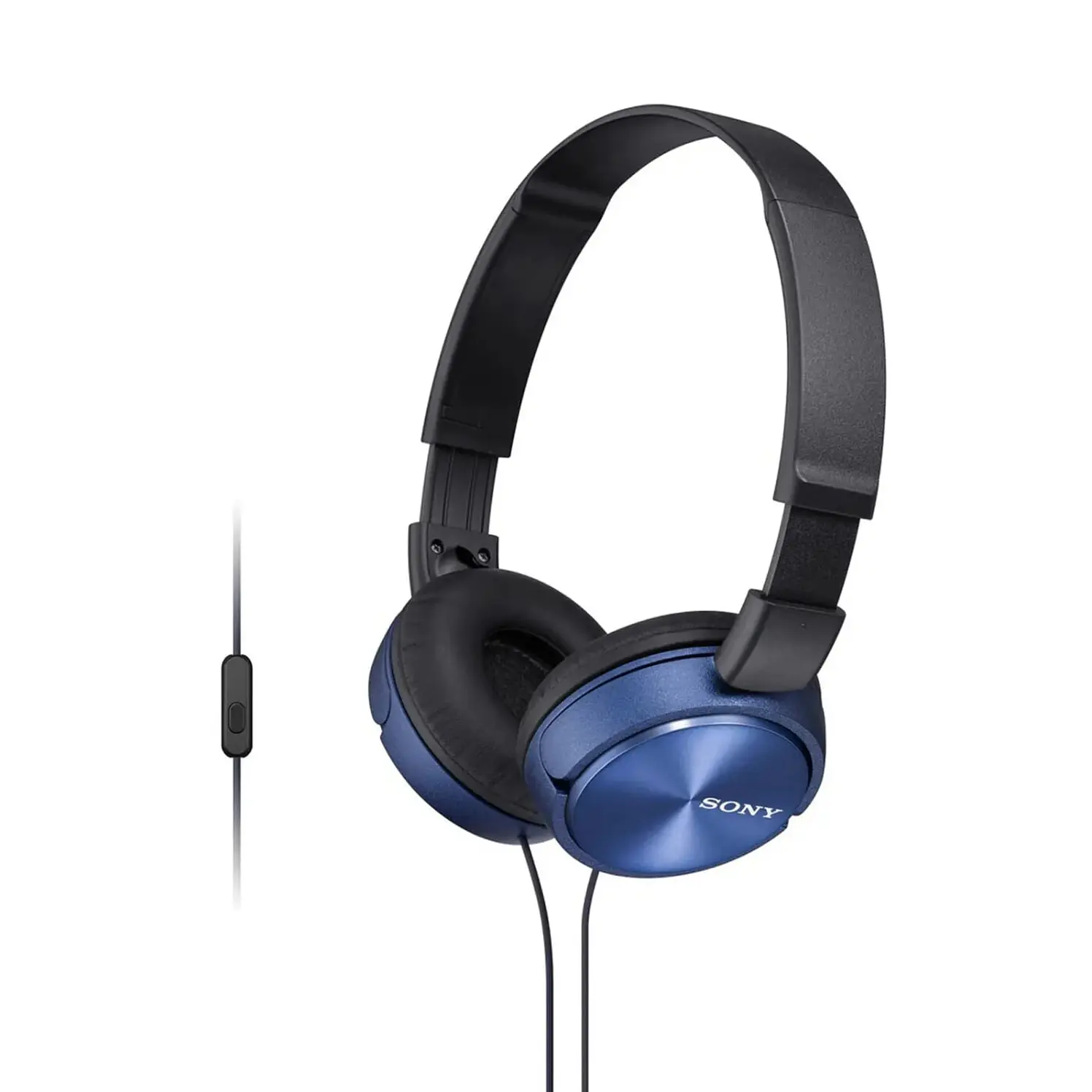 Audífonos Diadema Sony Alámbricos Over Ear Manos Libres Azul
