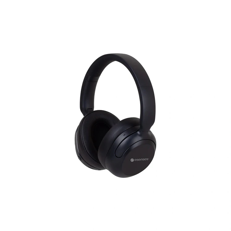 Audífonos Esenses Inalámbricos Bluetooth On Ear Anc Negro