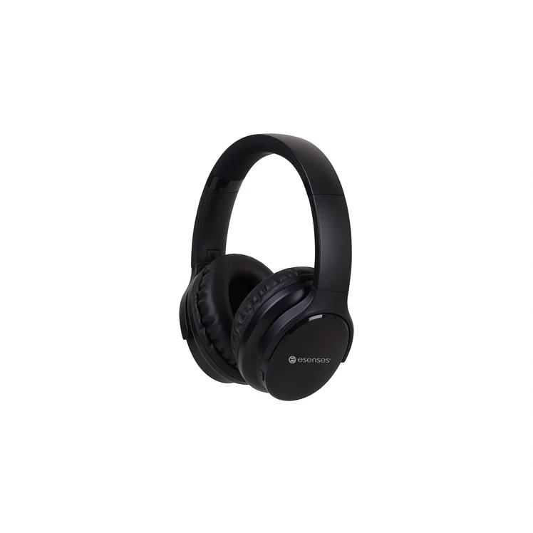 Audífonos Esenses Inalámbricos Bluetooth On Ear Anc Negro
