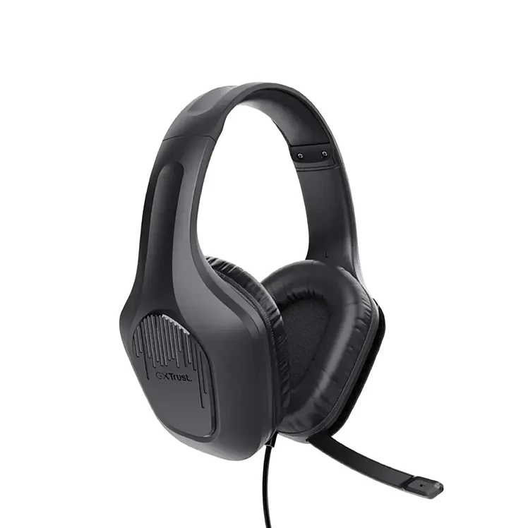 Audífonos Diadema Trust Alámbricos On Ear Zirox 3.5 Mm Negro