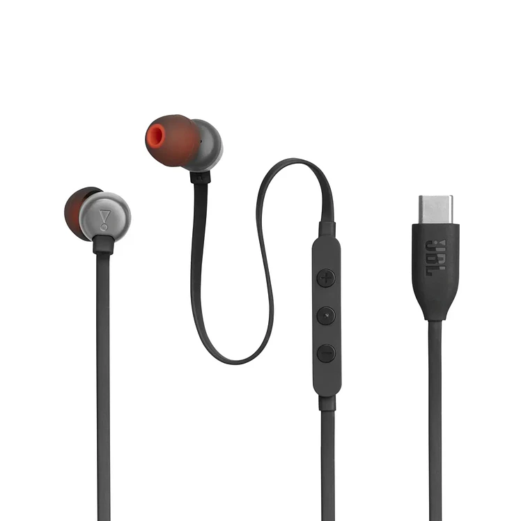 Audífonos JBL Alámbricos In Ear Manos Libres T310 Negro
