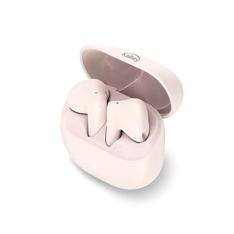 Audífonos Kalley Inalámbricos Bluetooth In Ear Rosados