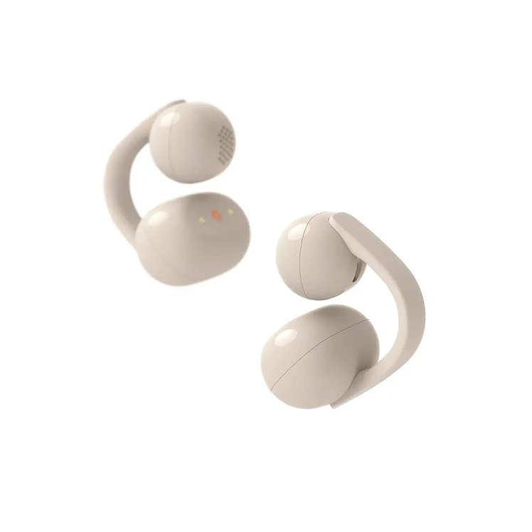 Audífonos Sony Deportivos Open Ear Clip Linkbuds Clip Café