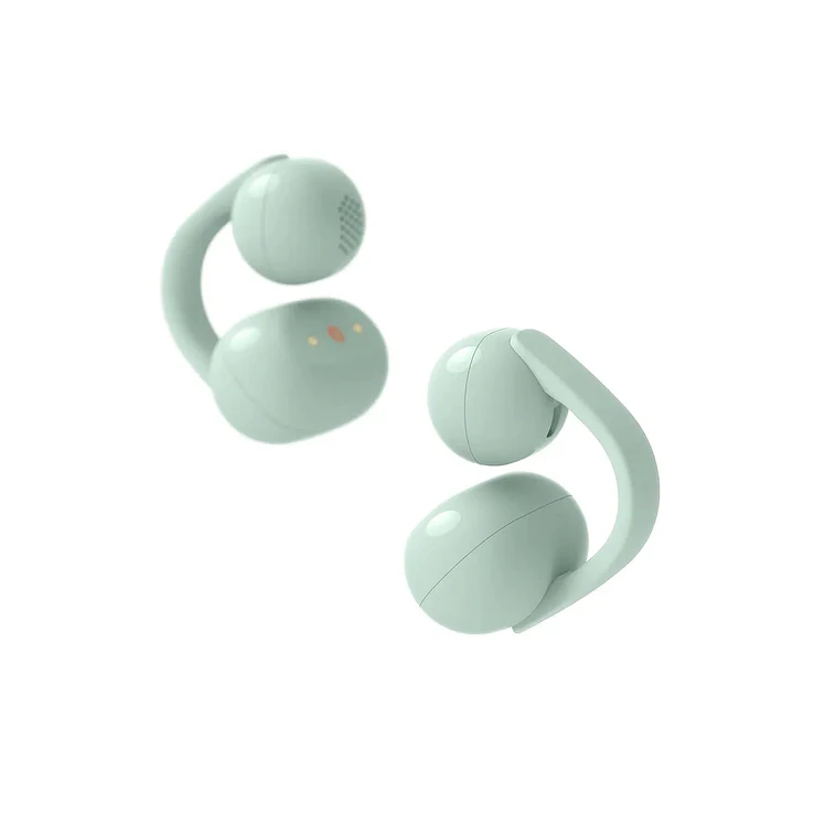 Audífonos Sony Deportivos Open Ear Clip Linkbuds Clip Verde
