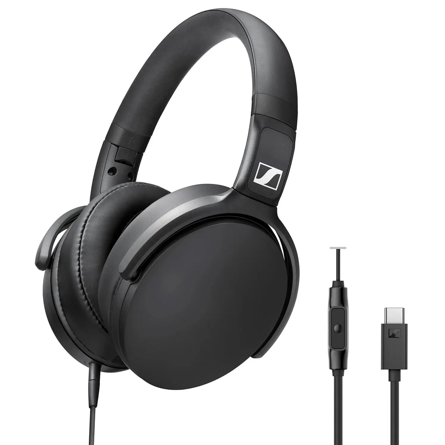 Audífonos Sennheiser Alámbricos Over Ear Hd 400U Negro