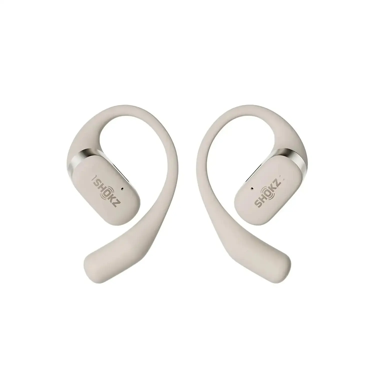 Audífonos Shokz Inalámbricos Bluetooth In Ear Openfit Crema