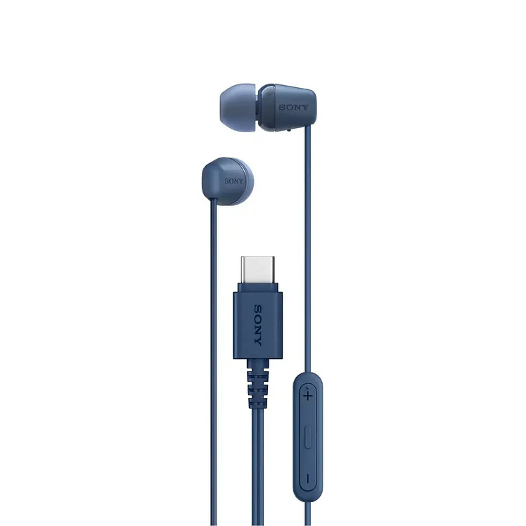 Audífonos Sony Alámbricos In Ear Con Conector Azul