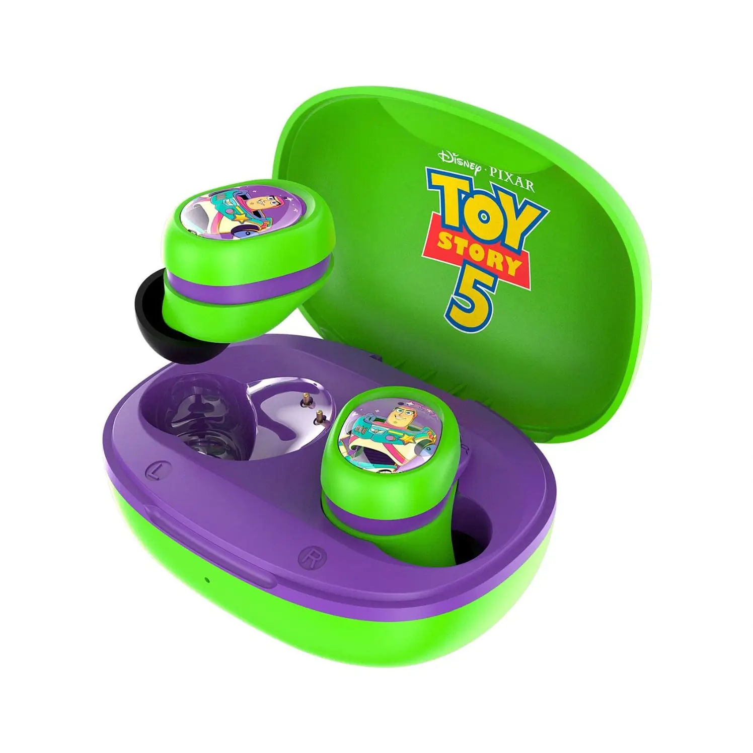 Audífonos Xtech Tws Edición Toy Story Buzz Verde