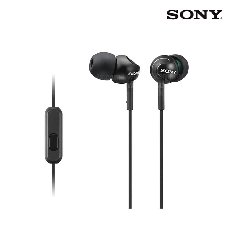 Audífonos Sony Alámbricos In Ear Manos Libres Negro