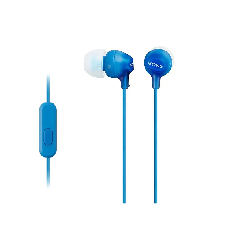 Audífonos Sony Alámbricos In Ear Manos Libres Azul