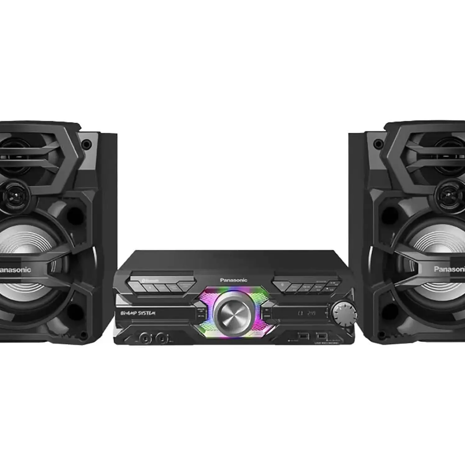 Minicomponente Panasonic 2000 Watts Negro Equipo De Sonido