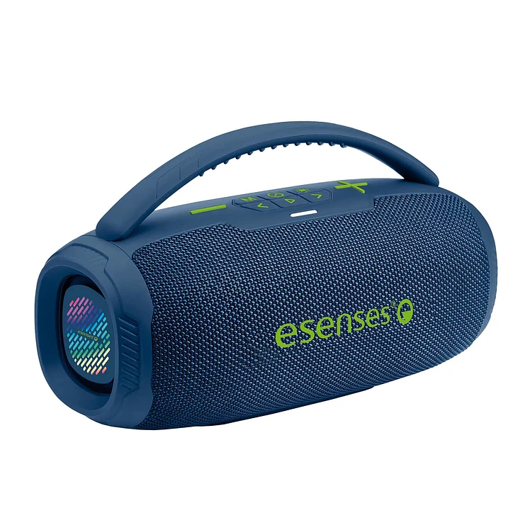 Parlante Esenses Inalambrico Bluetooth 20Ws Horizontal Azul