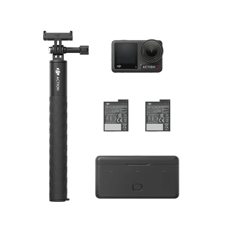 Cámara De Acción Dji Action 4 Combo
