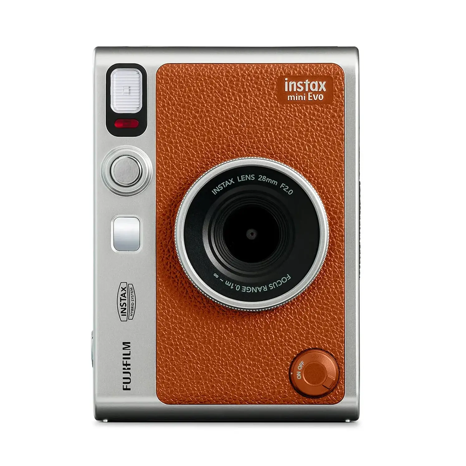 Cámara Fujifilm Fotográfica Instax Mini Evo Café