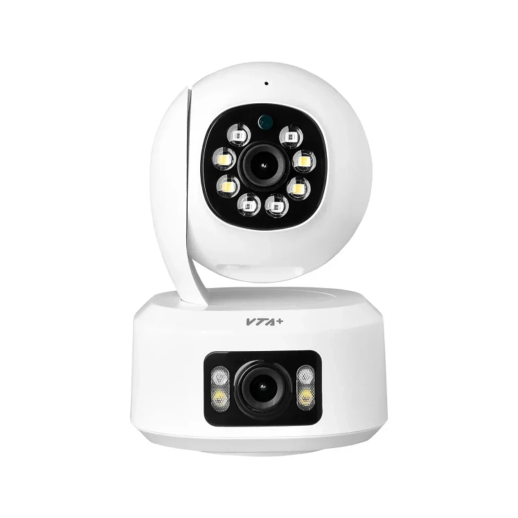 Cámara Seguridad Interior Vtamás Divid 2K Doble Lente