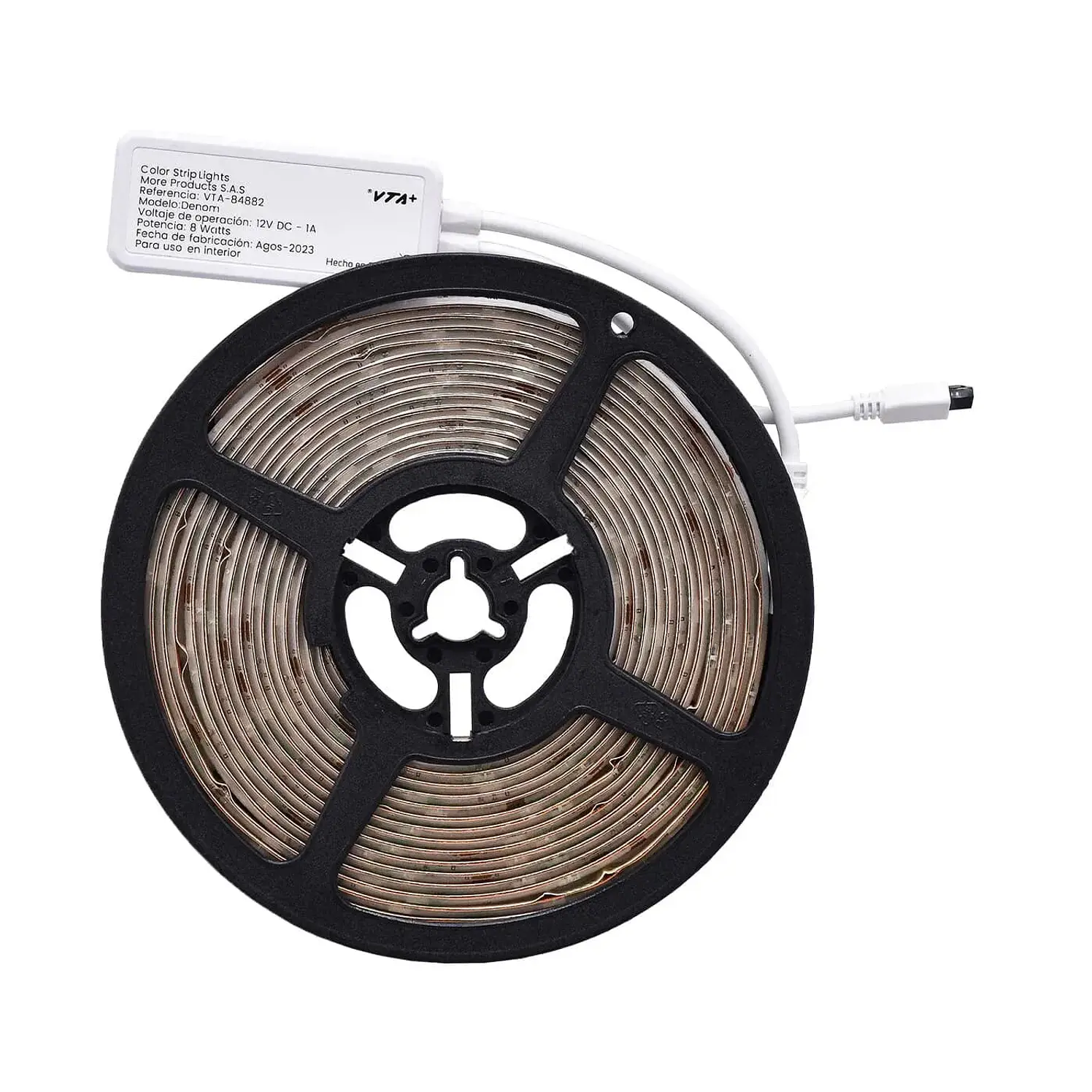 Cinta De Luces Vtamás LED Rgb 5 Mt Denom