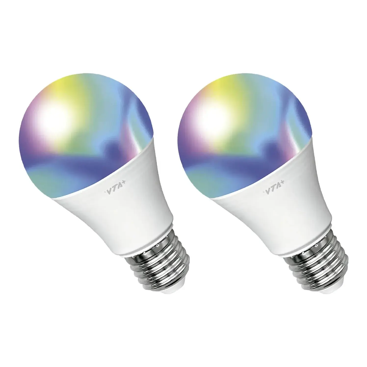 Kit X 2 Bombillo Inteligente Vtamás LED Alva E27 Rgb