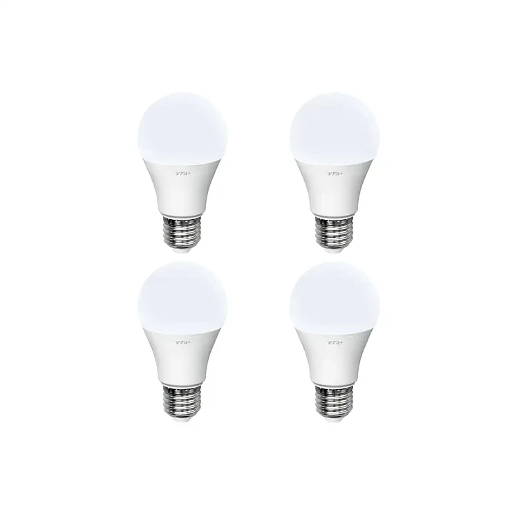 Kit X 4 Bombillo Inteligente Vtamás LED Alva E27 Rgb