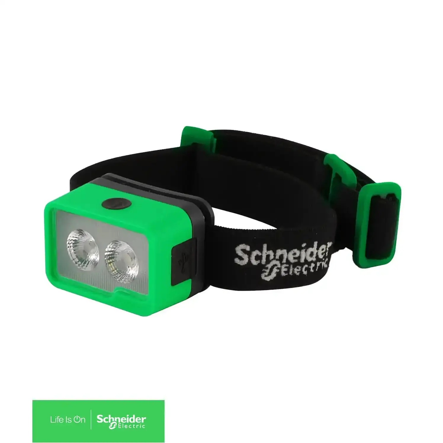 Lámpara Mobiya Front Recargable Negro°Verde