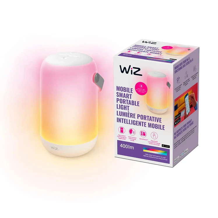Lámpara Portatil Wiz LED Wifi Más Ble Rgb