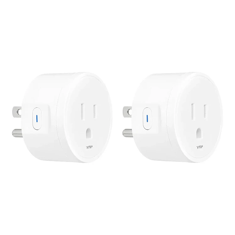 Kit X2 Tomacorrientes Inteligentes Vtamás Dot 6 1875 W 15A