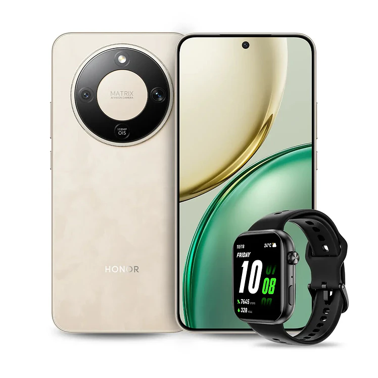 Celular Honor Magic 8 Lite 512 GB 5G Dorado Más Reloj