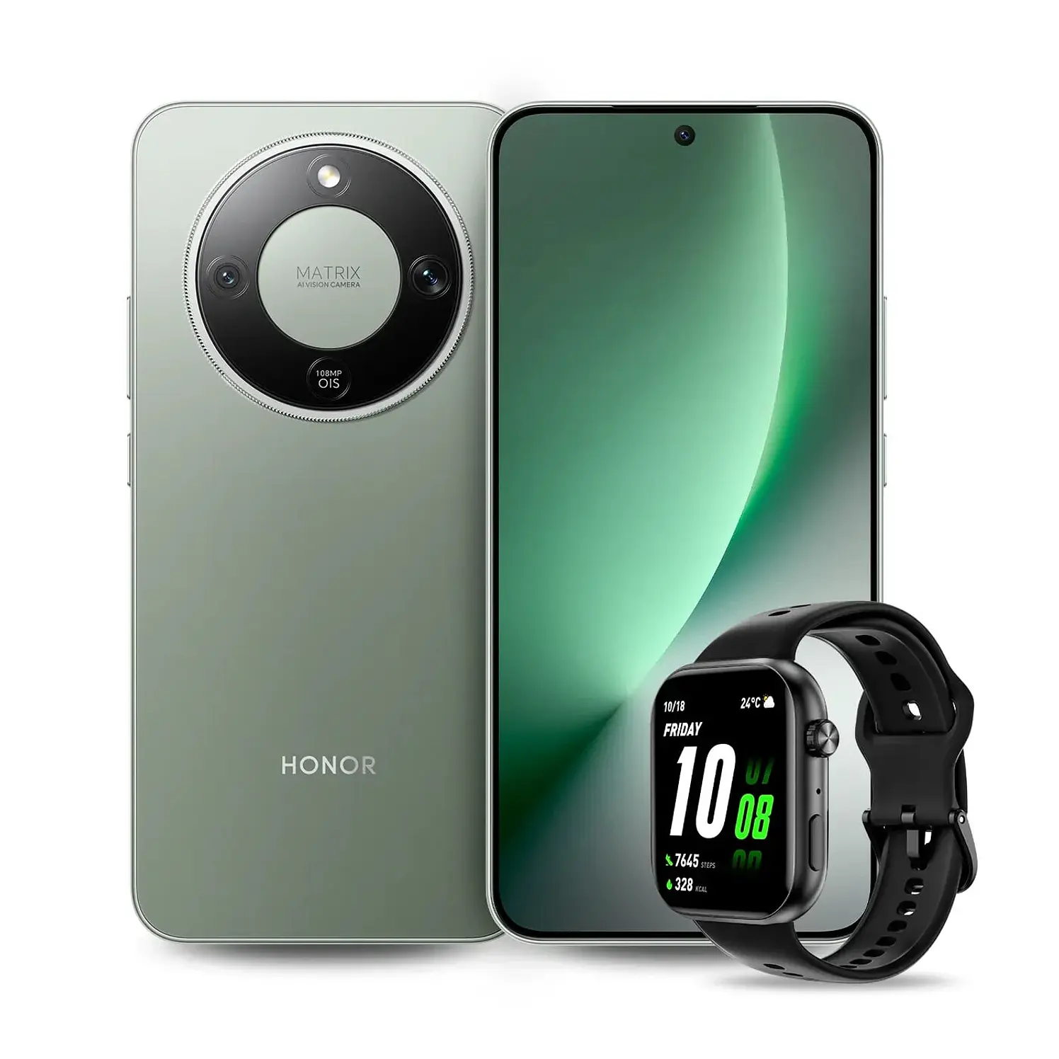 Celular Honor Magic 8 Lite 512 GB 5G Verde Más Reloj