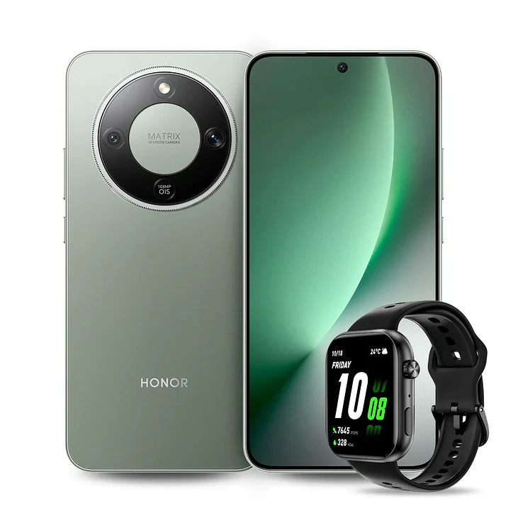 Celular Honor Magic 8 Lite 512 GB 5G Verde Más Reloj