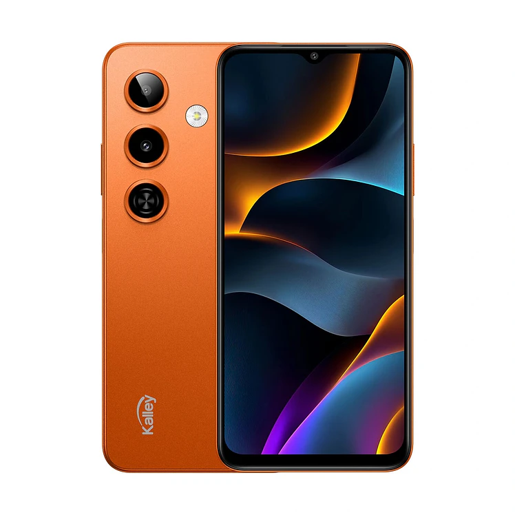 Celular Kalley Black E2 128 GB Naranja