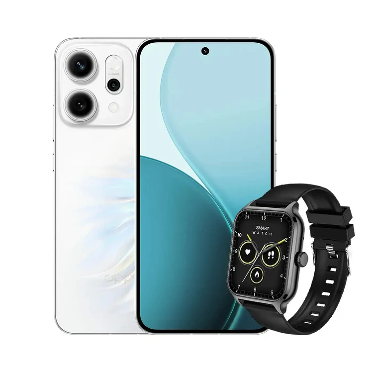 Celular Oppo Reno 14 512 GB 5G Blanco Más Reloj
