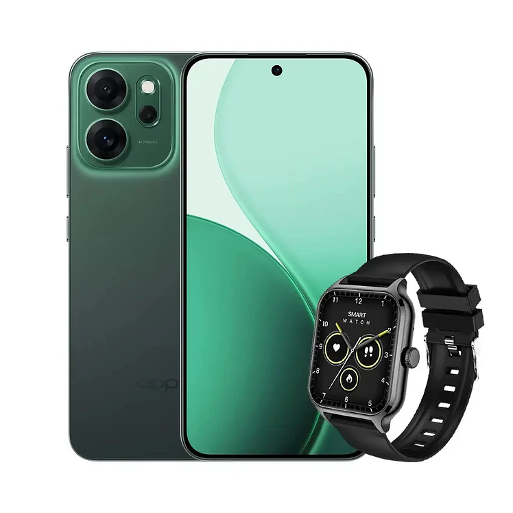 Celular Oppo Reno 14F 512 GB 5G Verde Más Reloj
